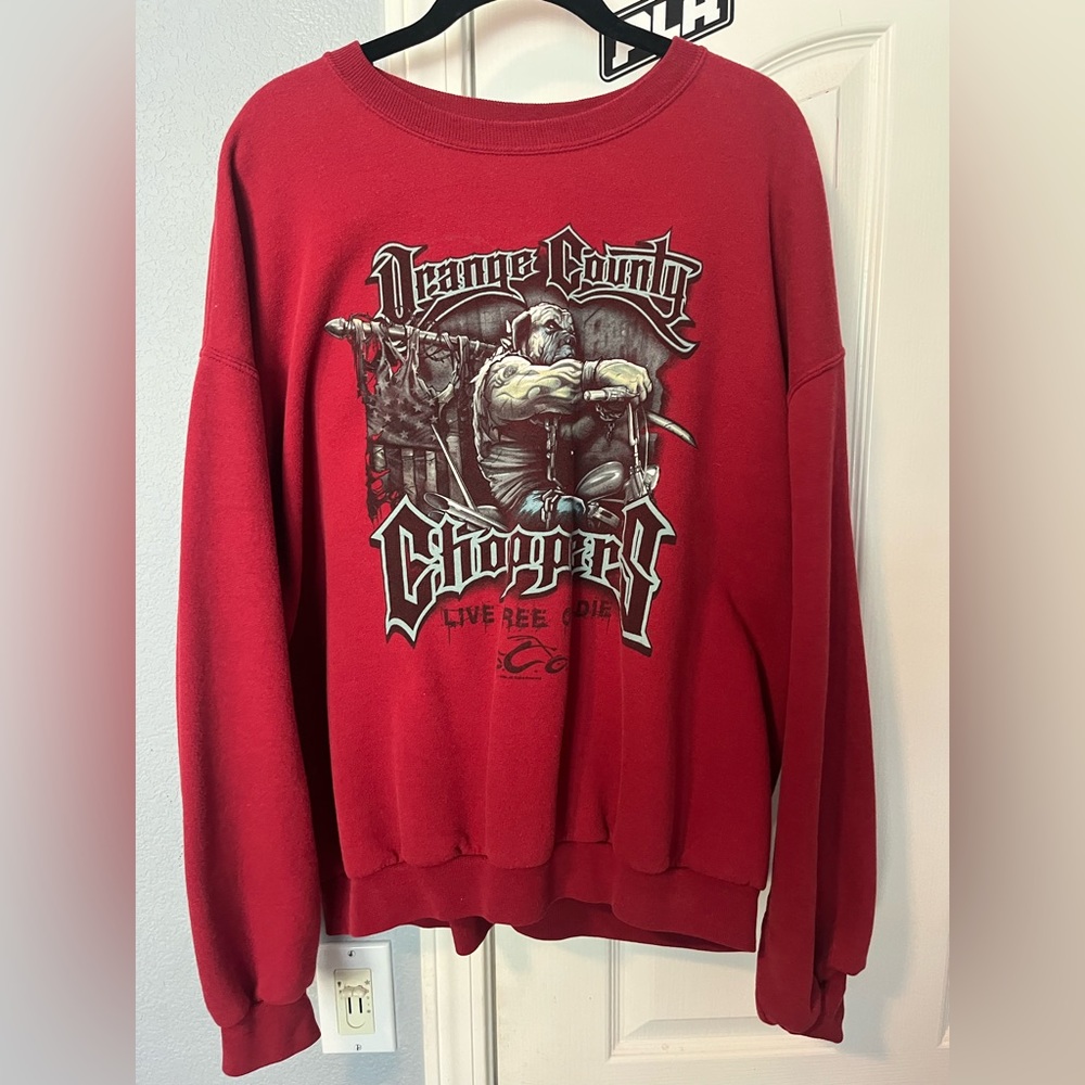 Xl choppers crew neck